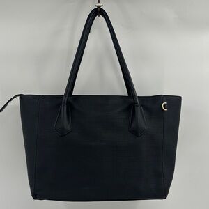 Dagne Dover Elegant Black Legend Signature Tote Bag